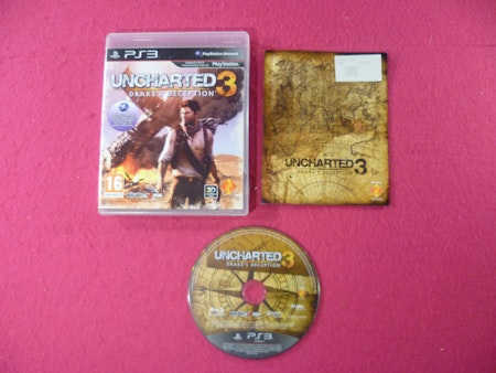 Uncharted 3: Drake's Deception - PS3 Playstation 3 Nordisk Utgåva
