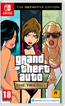 (Nytt) Grand Theft Auto: The Trilogy (Definitive Edition) - Nintendo Switch