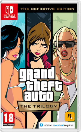 (Nytt) Grand Theft Auto: The Trilogy (Definitive Edition) - Nintendo Switch