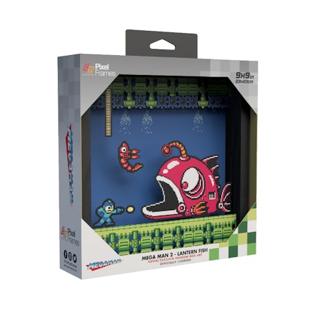 (Nytt) Mega Man 2: Lantern Fish - Pixel Frames