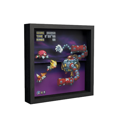 (Nytt) Sonic: Heroes vs. Dr. Eggman - Pixel Frames