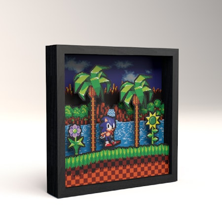 (Nytt) Sonic: Idle Pose - Pixel Frames