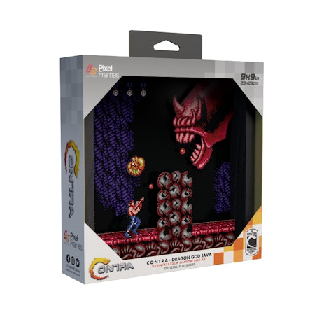 (Nytt) Contra: Dragon God Java - Pixel Frames