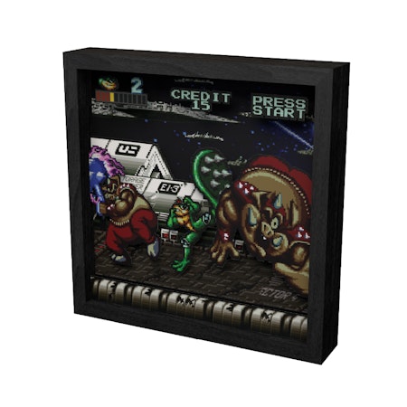 (Nytt) Battletoads Arcade: Big Bad Boot - Pixel Frames
