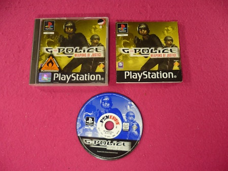 G-Police: Weapons of Justice - PSone Playstation 1 PAL