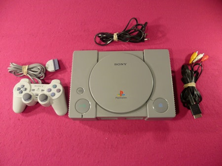 Playstation 1 / PSone konsol (SCPH-7502) inkl. Handkontroll