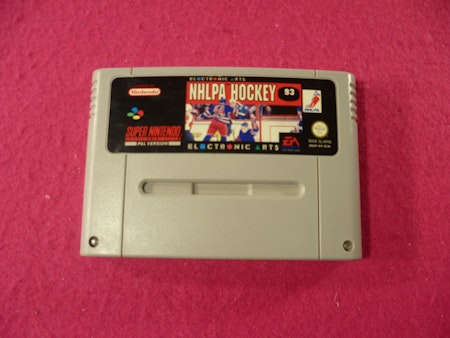 NHLPA Hockey 93 - Super Nintendo SCN