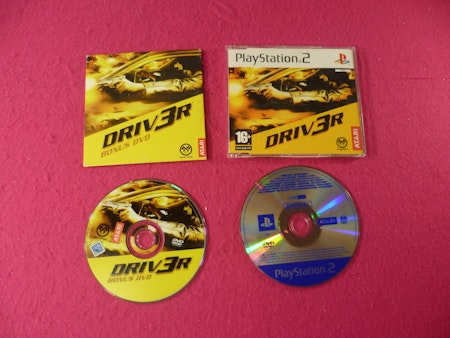 Driv3r / Driver 3 (Inkl. Bonus DVD) PAL - PS2 Playstation 2