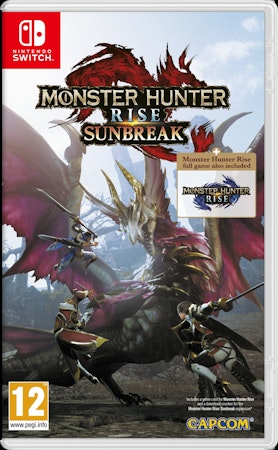 (Nytt) Monster Hunter Rise + Sunbreak - Nintendo Switch
