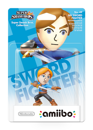 (Nytt) No. 49 Mii Sword Fighter - Amiibo