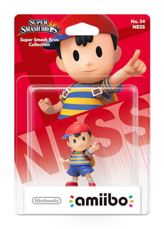 (Nytt) No. 34 Ness - Amiibo