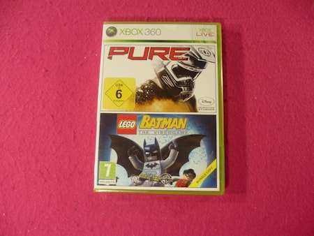 Pure + Lego Batman The Videogame (Inplastad) - Xbox 360 PAL