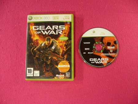 Gears of War - Xbox 360 PAL Nordisk Utgåva