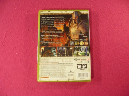 The Elder Scrolls IV: Oblivion (Inkl. Kartan) - Xbox 360 PAL