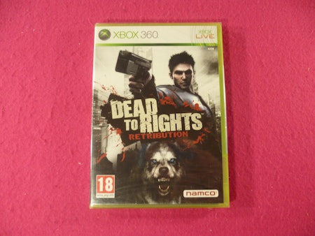 Dead to Rights: Retribution (Inplastad) - Xbox 360 PAL