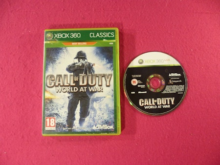 Call of Duty: World At War - Xbox 360 PAL Nordisk Utgåva
