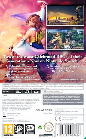 (Nytt) Final Fantasy X | X-2 HD Remaster - Nintendo Switch