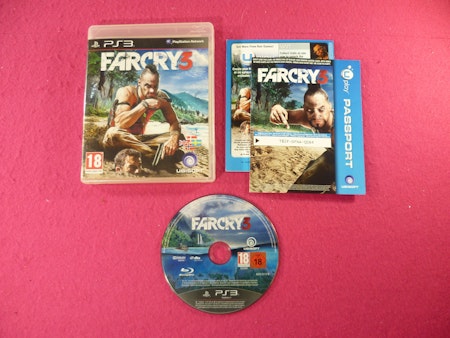 FarCry 3 - Ps3 Playstation 3 Nordisk Utgåva