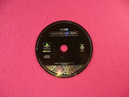 Registered users Demo (SCED-01636) (Endast Skiva) - PSone Playstation 1 PAL