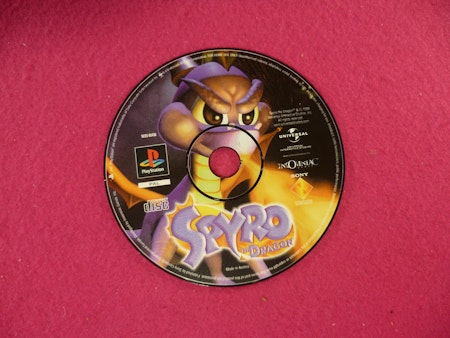 Spyro The Dragon (Endast Skiva) - PSone PLaystation 1 PAL