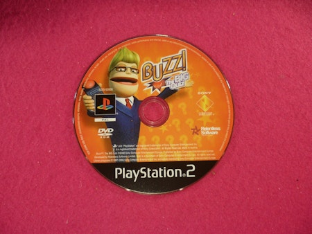 Buzz: The Big Quiz (Endast Skiva - PS2 Playstation 2 PAL