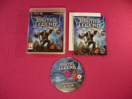 Brütal Legend - Ps3 Playstation 3 Nordisk Utgåva