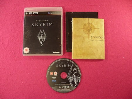 The Elder Scrolls V: Skyrim (Inkl. Kartan) - PS3 Playstation 3