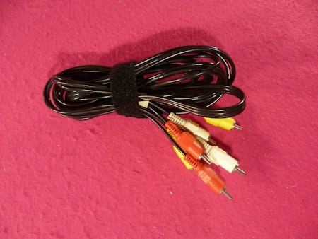 RCA / Komposit Förlängning (Hane + Hane)