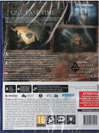 Layers of fear: Horrors Reimagined - PS5 Playstation 5