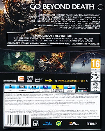 (Nytt) Dark Souls 2: Scholar of the First Sin Edition - PS4 Playstation 4