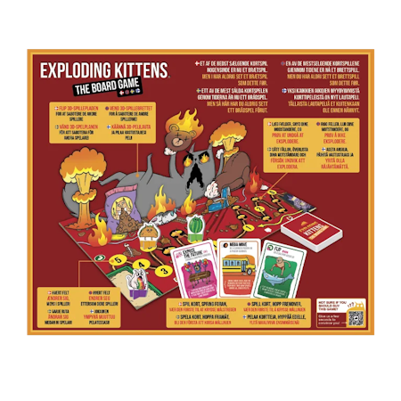 Exploding Kittens: The Board Game (SVE)