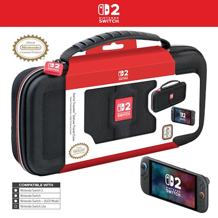 Deluxe Travel Case (Svart) - Nintendo Switch 2