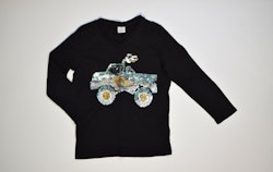 Långärmad tröja, storlek 122