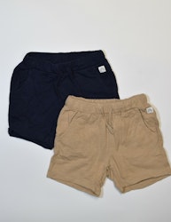 2-pack shorts, storlek 80