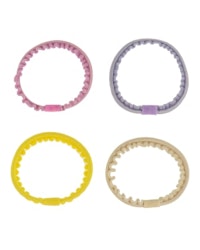 Kknekki thin hair ties 4pcs style