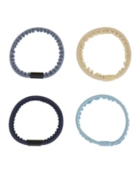 Kknekki thin hair ties 4pcs style