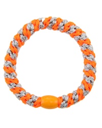 Kknekki Neon orange silver glitter Stripe