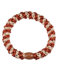Kknekki Rust-beige glitter stripe