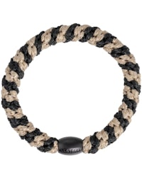 Kknekki Black-beige glitter stripe