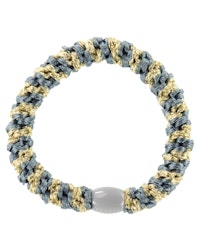 Kknekki Bluegrey-Beige glitter stripe