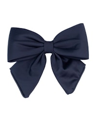 Luxury Satin bow Navy