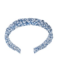 Hairband braided mw Liberty Feather Blue