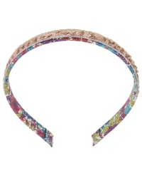 Hairband mw Liberty and glitter ribbon Margaret Annie