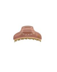 Gold claw 5cm Pink swarovski