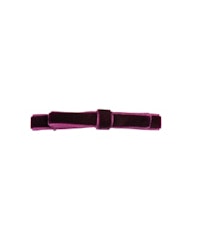 Velvet double bow