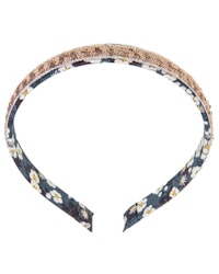 Hairband mw Liberty and glitter ribbon MITS