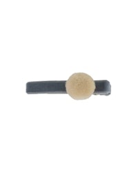 Aligator clip velvet w PomPom