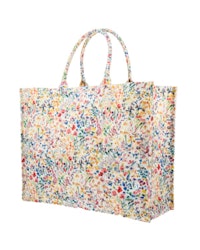 Tote bag mw Liberty Felda multi Linen