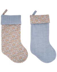 Christmas Stocking reversible mw Liberty Ava