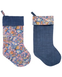 Christmas Stocking reversible mw Liberty Ciara